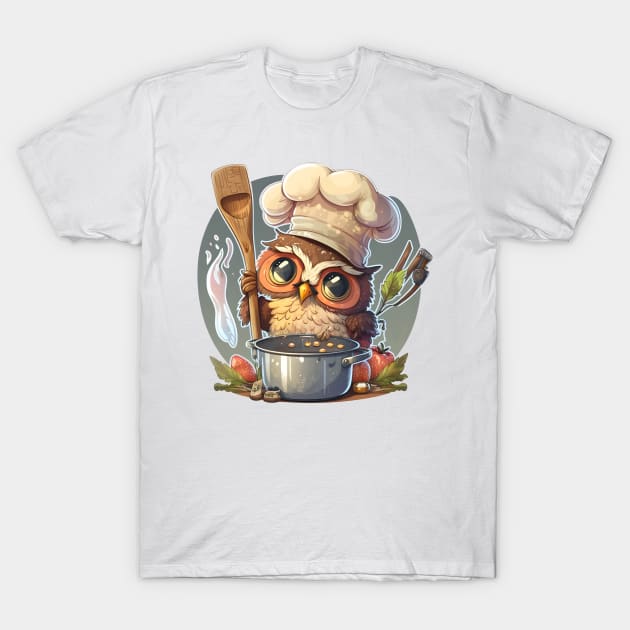 Owl Chief T-Shirt by StoneCreation